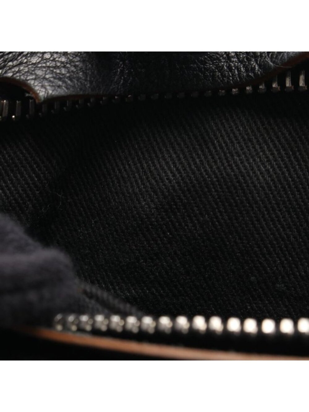 Celine Waist Bag Macadam Black Canvas Leather - Picture 6 of 6
